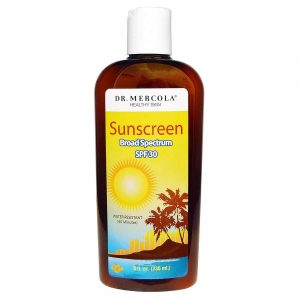 Dr. Mercola Protetor solar natural FPS 30 - 236 ml