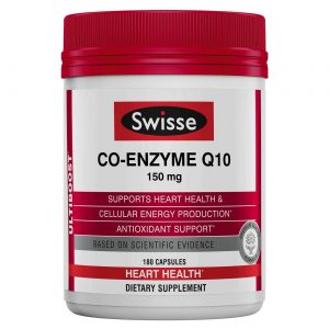 Swisse, Co-Enzyme Q10 150 mg - 180 Cápsulas