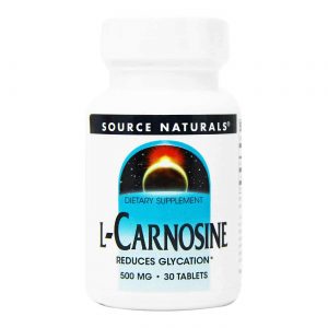 Source Naturals, L-Carnosina - 30 Tabletes