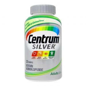 Centrum Silver, Adultos 50+ Multivitamínico- 325 Tabletes