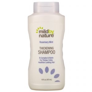 Mild By Nature, Shampoo Complexo B Espessante + Biotina da Madre Labs, Sem Sulfatos, Alecrim com Hortelã, 473 ml (16 fl oz)