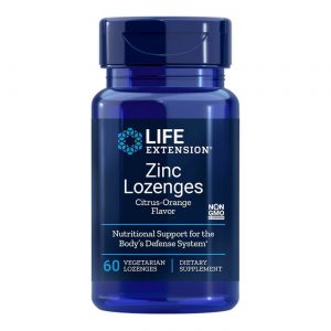Life Extension, Pastilhas de Zinco, Laranja - 75 Pastilhas