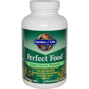 Garden of Life, Perfect Food® Fórmula Super Verde - 150 Cápsulas