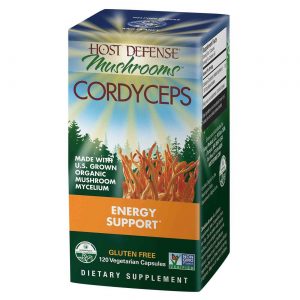 Host Defense, Cogumelos Cordyceps - 120 Cápsulas Vegetarianas