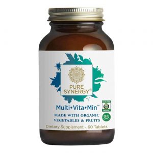 The Synergy Company, Multi Vita-Min™Orgânico - 60 Tabletes Vegetarianos