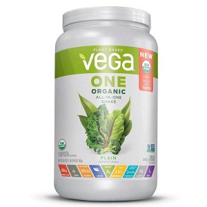 Vega One Organic, Shake Tudo em Um - Simples Sem Açúcar - 763 g (26.9 oz)