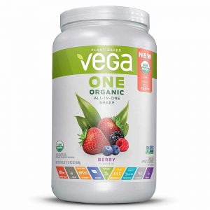 Vega One, Shake Orgânico All-in-One, Sabor Frutas Silvestres - 688 g