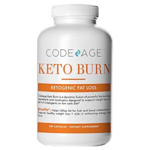 CodeAge, Keto Burn - 180 Cápsulas
