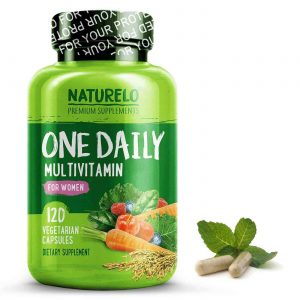 Naturelo, Multivitamínico Um Por Dia Para Mulheres - 120 Cápsulas Vegetarianas
