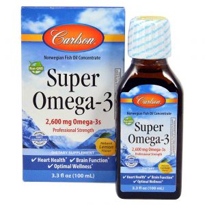 Carlson Labs, Super Omega-3 - 100 ml