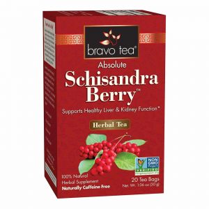 Bravo Tea, Chá de Schisandra - 20 Saquinhos de Chá