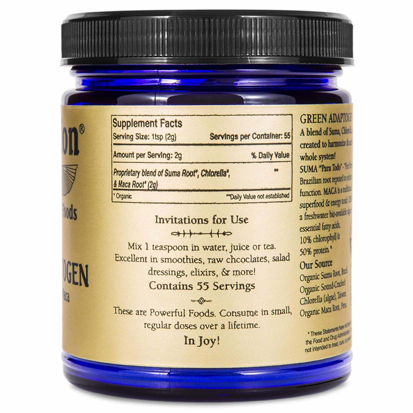 Sun Potion Green Adaptogen - 3.9 oz (111 g) - Imagem 4