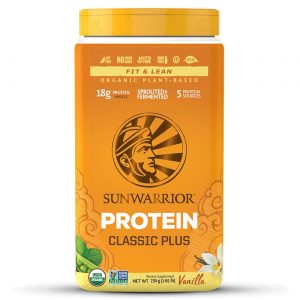 Sunwarrior Proteína Clássica Plus - Baunilha - 750 g (1.65 lb)