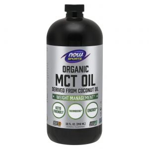 Now Foods, Óleo Orgânico MCT - Derivado do Óleo de Coco - 946mL