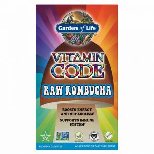 Garden of Life, Vitamin Code® Kombucha RAW - 60 Cápsulas