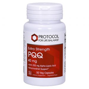 Protocol for Life Balance, PQQ Extra Forte 40 mg - 50 Cápsulas Vegetarianas