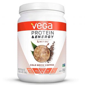 Vega, Proteína e Energia com 3g de Óleo de MCT - Café Gelado - 526 g
