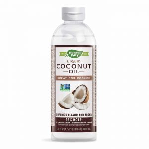 Nature's Way, Óleo de Coco Líquido - 592 ml
