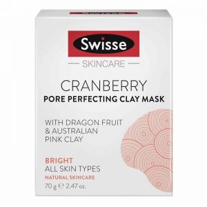 Swisse Cranberry Pore Perfecting Clay Mask - 2.47 oz (70 g)