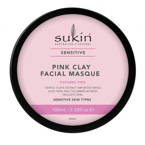 Sukin Sensitive Pink Clay Facial Masque - 3.38 fl oz (100 ml)