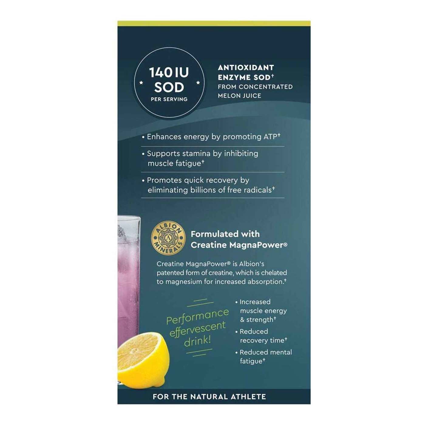 Oxylent 3-In-1 Performance Supplement Drink Powder Lemon Lime - 15 Packets - Imagem 4