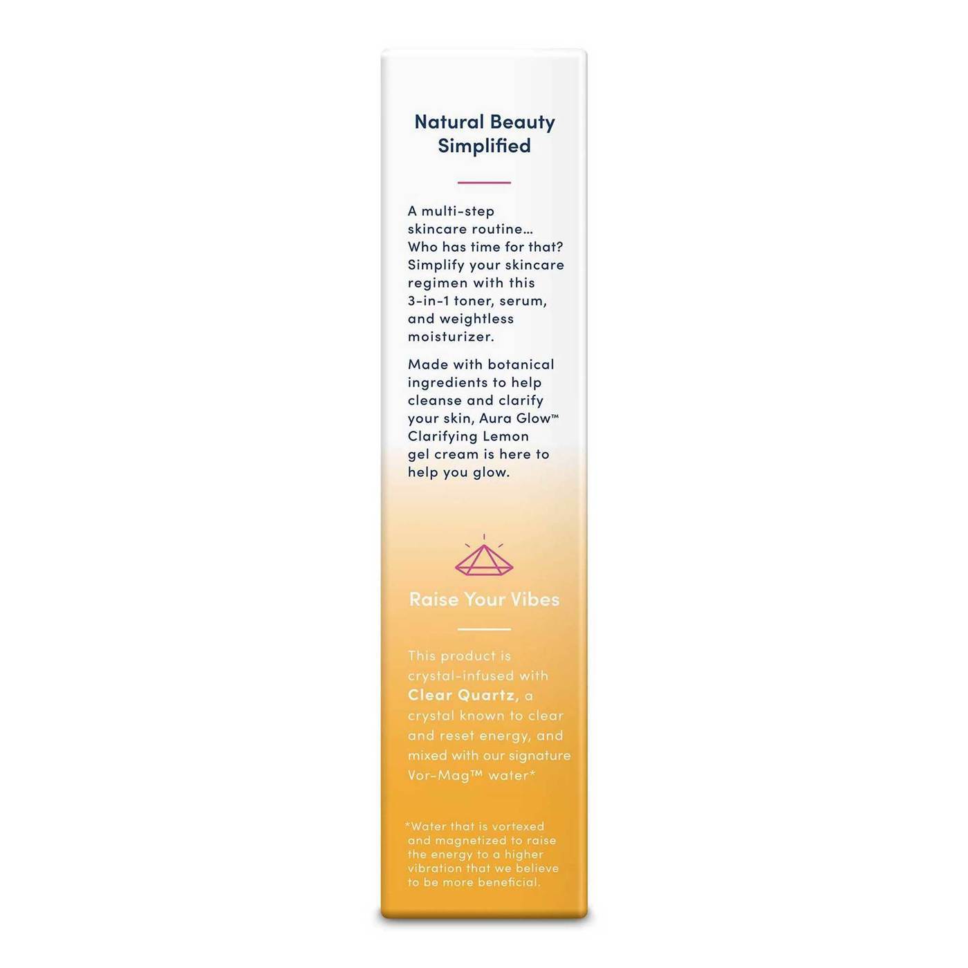 Heritage Store Aura Glow Gel Cream Carifying Lemon - 1.7 oz (50 g) - Imagem 2
