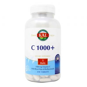 Kal, Vitamina C 1000 de Liberação Lenta - 250 Tabletes