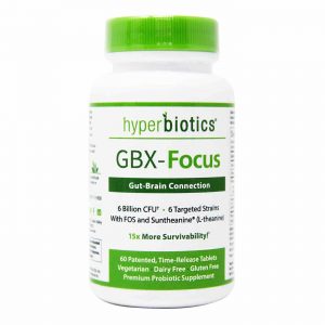 Hyperbiotics GBX- Focus - 60 Time-Release Tablets