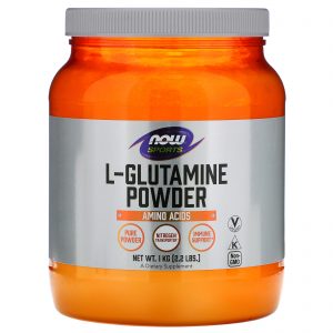 Now Foods, Sports, L-Glutamina em Pó, 1 kg (2,2 lbs)