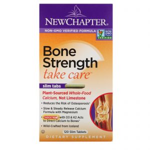 New Chapter, Bone Strength Care, 120 Comprimidos Finos