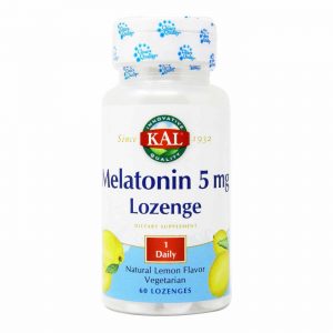 Kal Melatonina 5 mg Limão - 60 Pastilhas