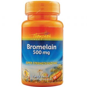 Thompson Bromelina 500 mg 30 Cápsulas
