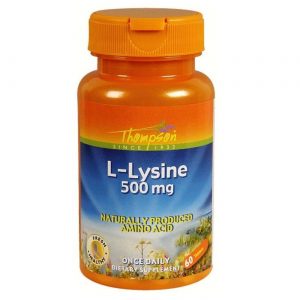 Thompson, L-Lisina 500 mg - 60 Tabletes