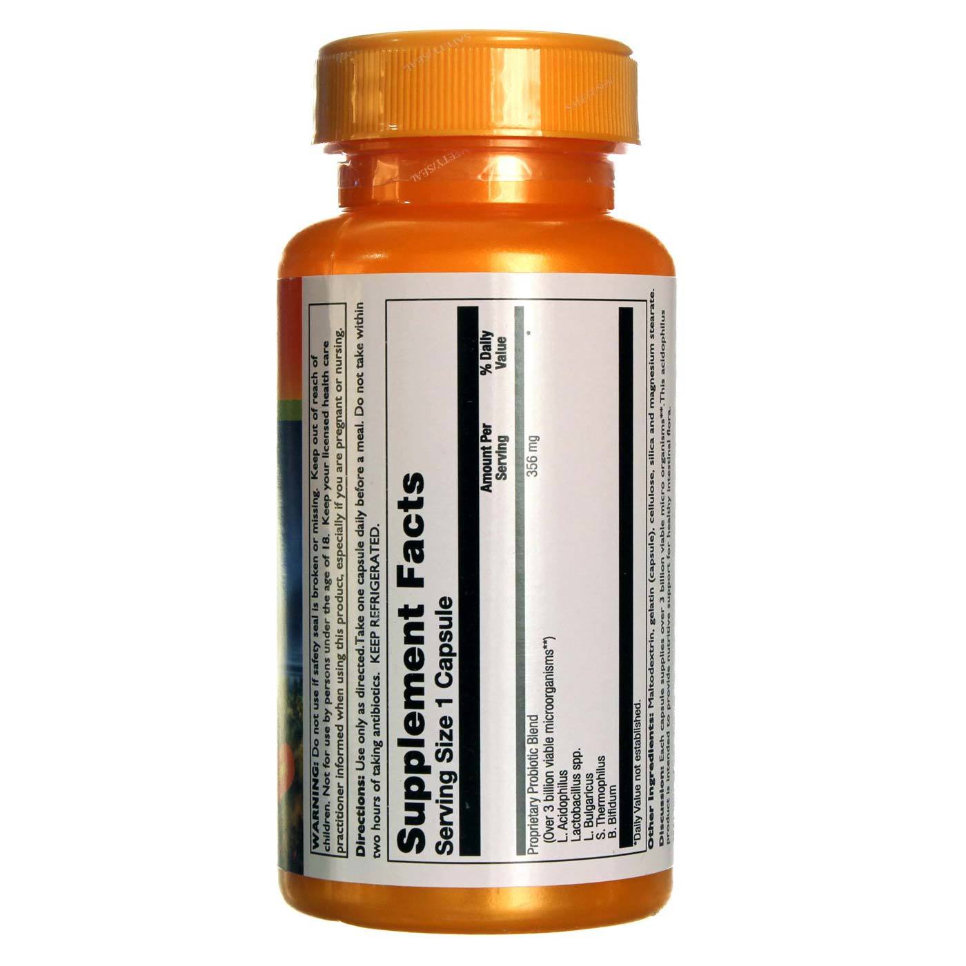 Thompson, 5 Cepas Acidophilus - 60 Cápsulas Vegetarianas - Imagem 2