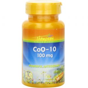 Thompson, CoQ10 100 mg - 30 Cápsulas