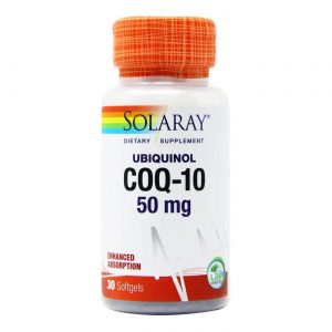 Solaray Ubiquinol CoQ-10 50 mg 30 Cápsulas