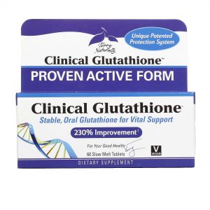 Terry Naturally, Clinical Glutathione™ - 60 Comprimido de Derretimento Lento