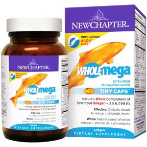 New Chapter Wholemega Cápsulas Minúsculas 90 Cápsulas