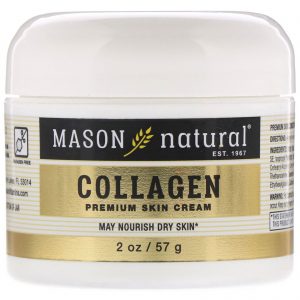 Mason Natural, Creme Premium de Colágeno para Pele, Perfume de Pera, 57 g (2 oz)