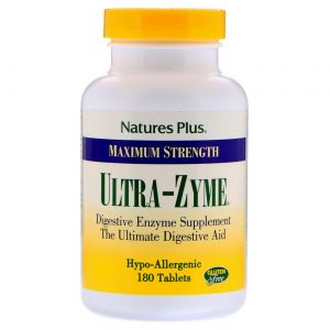 Nature's Plus, Ultra Zyme - 180 Tabletes