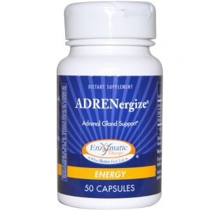 Enzymatic Therapy, ADRENergize - 50 Cápsulas