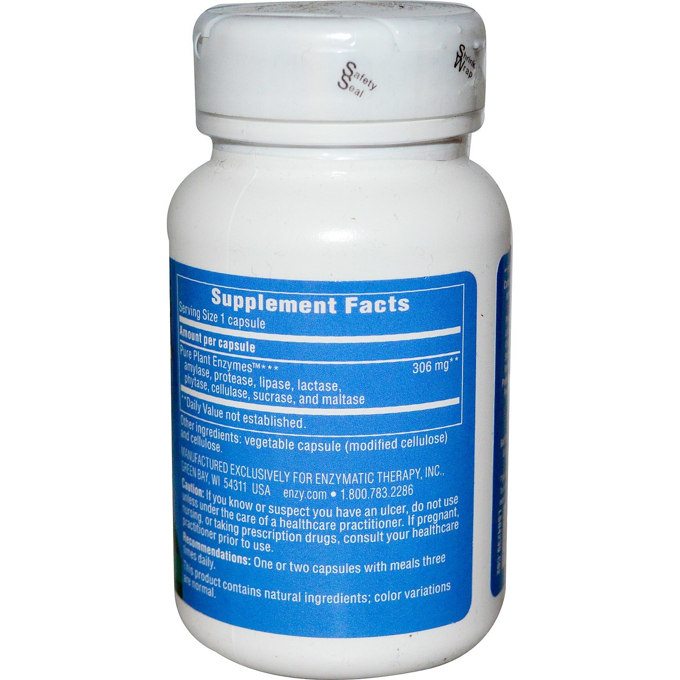 Enzymatic Therapy, CompleteGest® - 90 Cápsulas Vegetarianas - Imagem 2