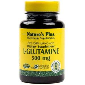 Nature's Plus, L-Glutamina 500 mg - 60 Cápsulas