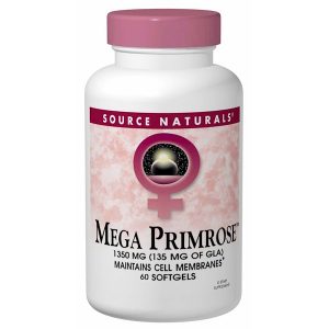 Source Naturals, Mega Primrose, 60 cápsulas softgel