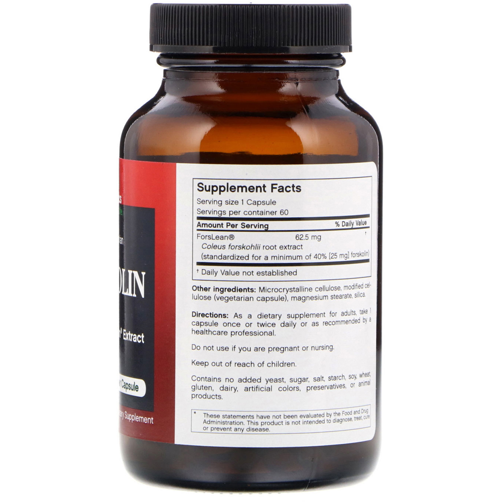 FutureBiotics, Forscolina, 25 mg, 60 Cápsulas Vegetais - Imagem 2