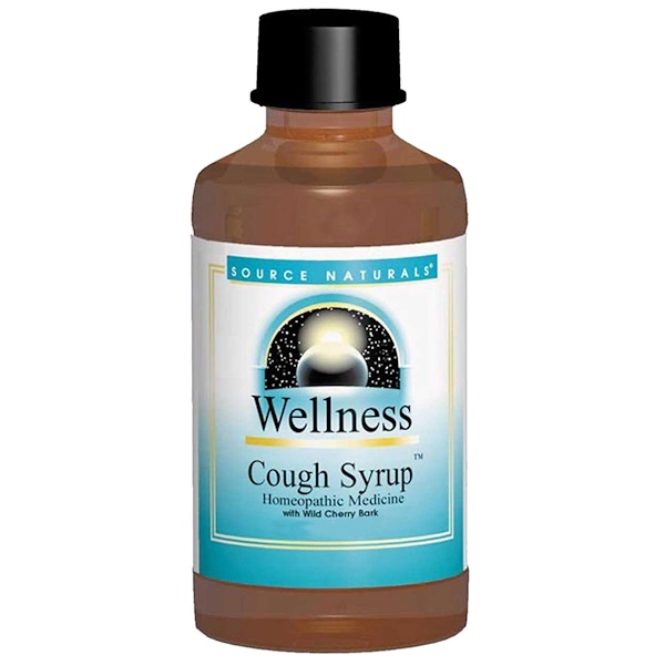 Source Naturals, Wellness, Xarope contra tosse, 8 fl oz (236 ml)