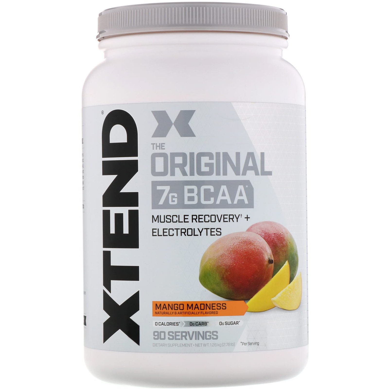 Scivation, Xtend, o Original 7G BCAA, Mango Madness, 1,26 kg (2,78 lb)