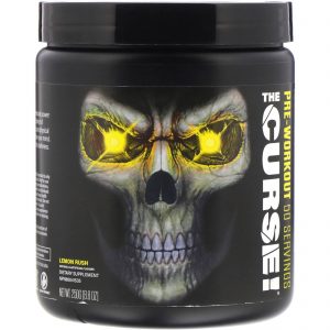 JNX Sports, The Curse, Pré-Treino, Limão, 250 g (8,8 oz)