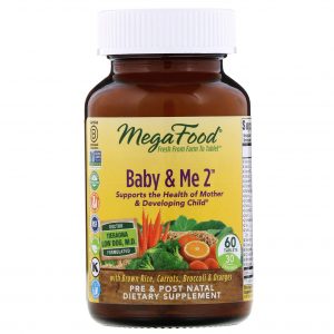 MegaFood, Baby & Me 2, 60 Comprimidos