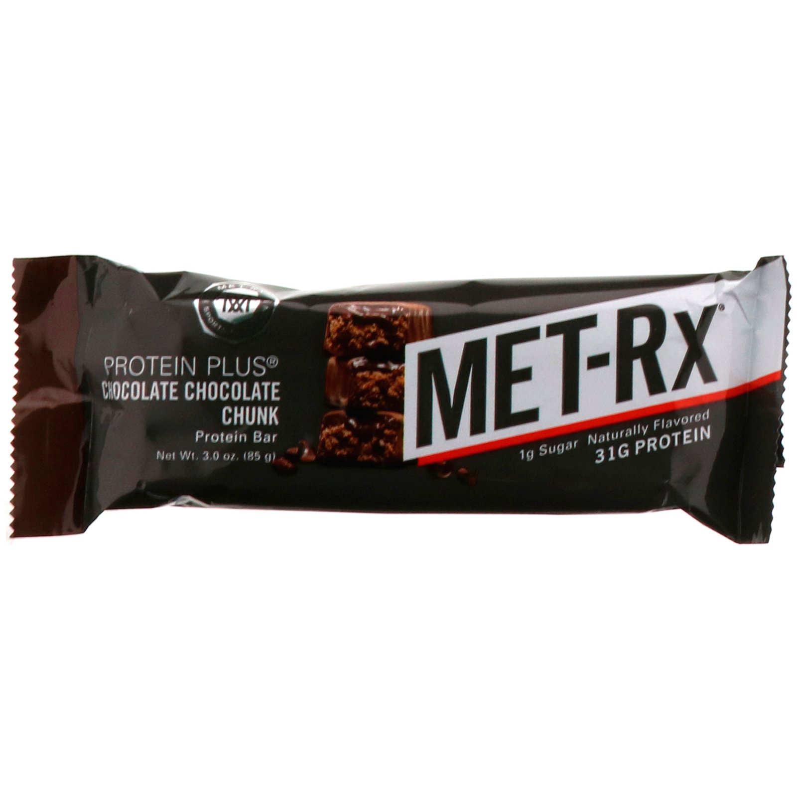 MET-Rx, PROTEIN PLUS Bar, Chocolate Chocolate Chunk, 9 Bars, 3.0 oz (85 g) Each - Imagem 4